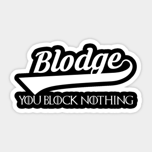 Blodge Sticker